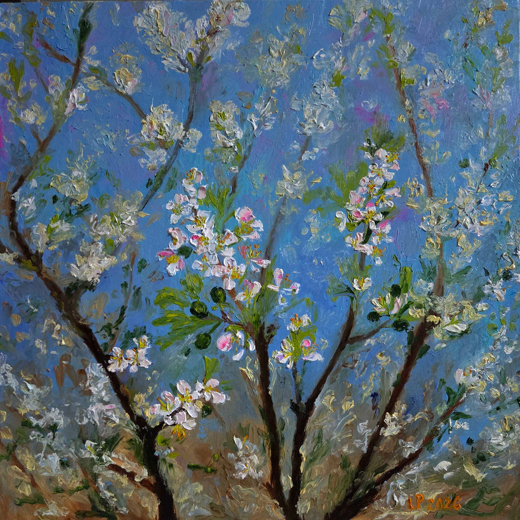 Late Plum Blossoms - Original