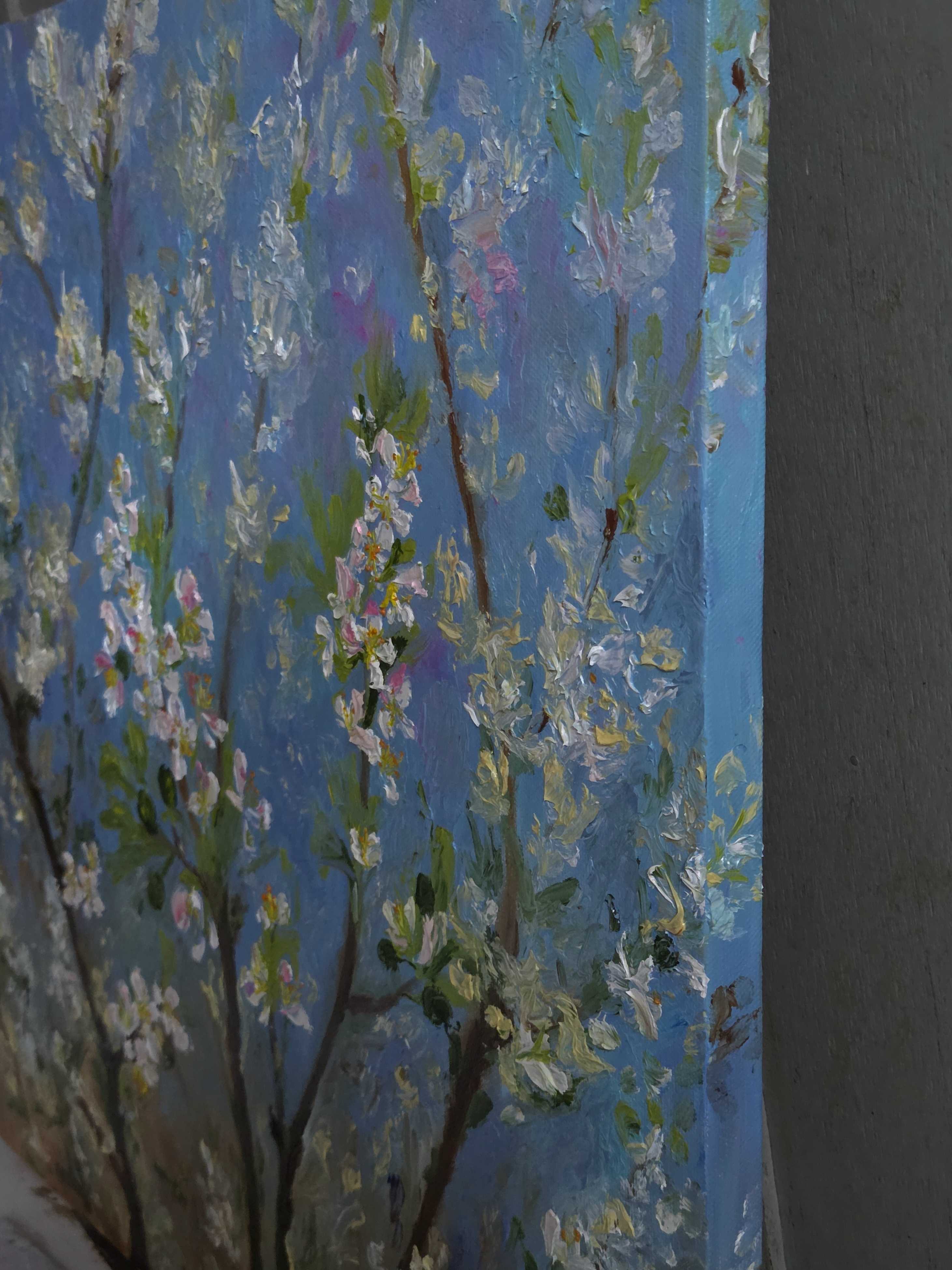 Late Plum Blossoms - Canvas Print