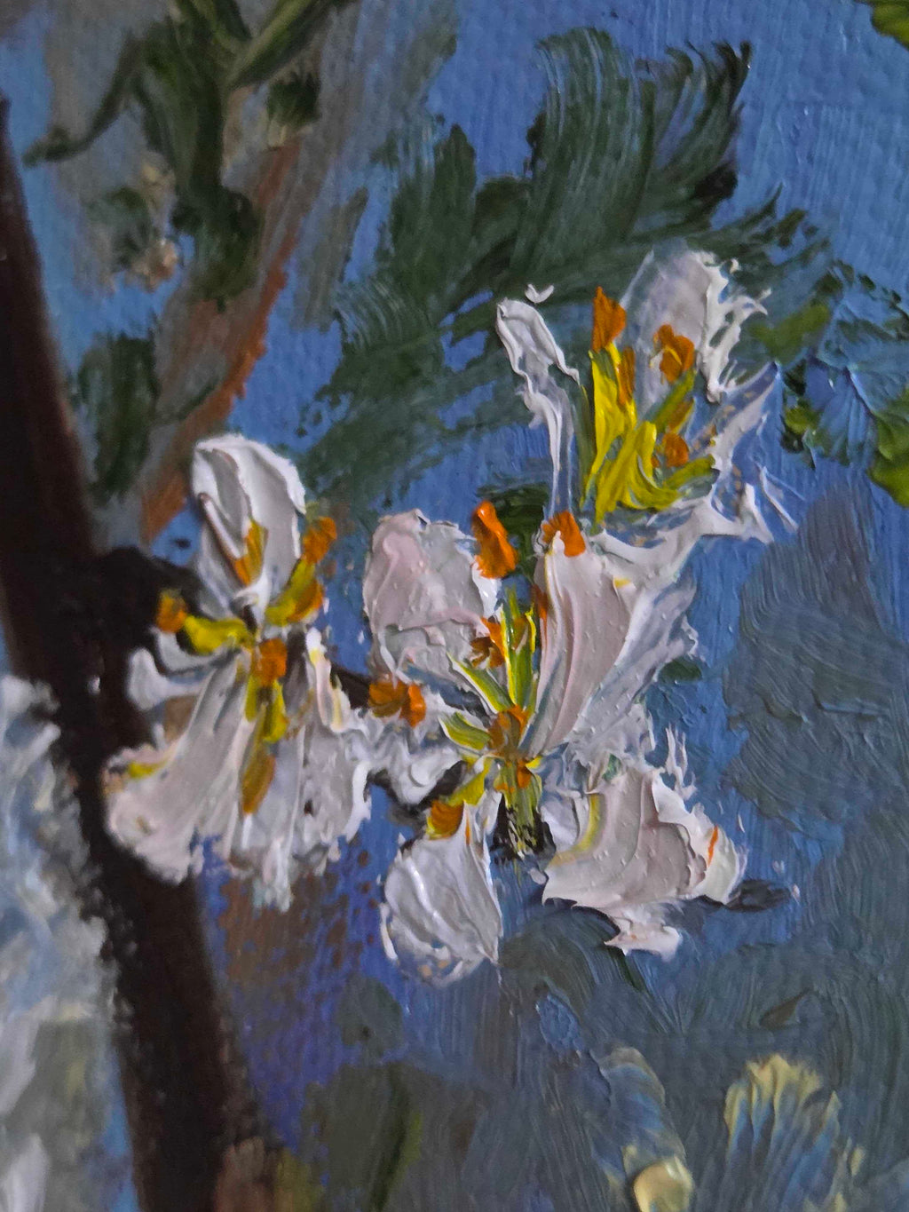 Late Plum Blossoms - Original